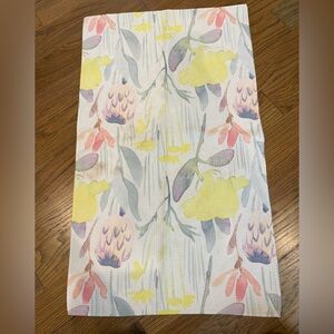 Floral Geometry Tea Towel